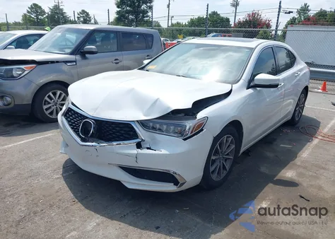 2020 Acura Tlx Standard from USA, damaged, VIN 19UUB1F35LA006282